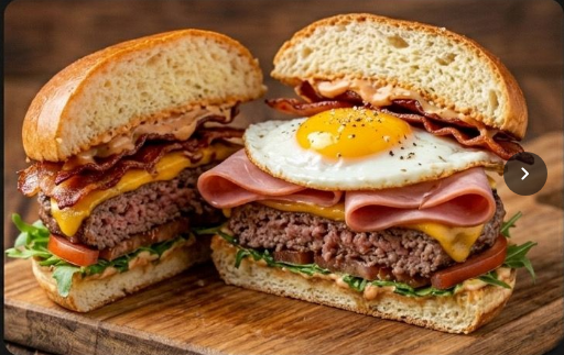 Starbal's Special Burger